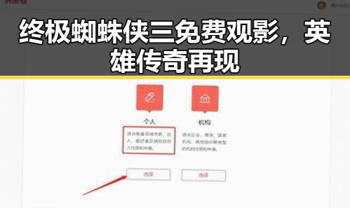 终极蜘蛛侠三免费观影,英雄传奇再现